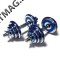 Гантели хромированные 2 по 10кг SNS HADD20 BLUE