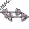 Гантели разборные TA-80002-15, каждая 7,5кг